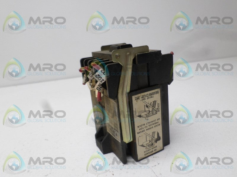 SQUARE D 8501-G0-40  UNMP