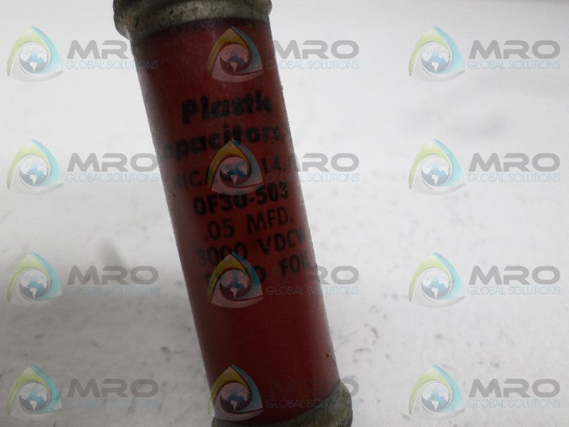 PLASTIC 0F30-503 CAPACITOR .05MFD  UNMP