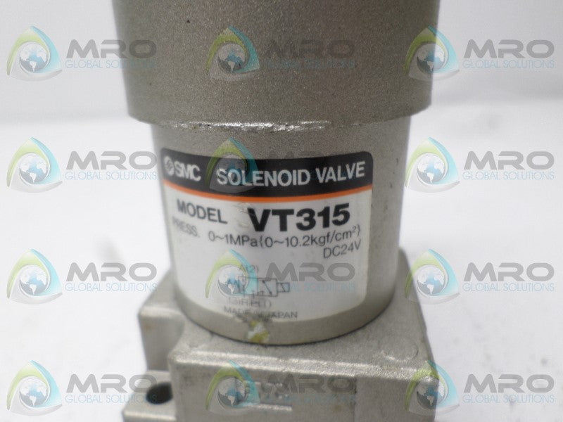 SMC VT315 SOLENOID VALVE *USED*