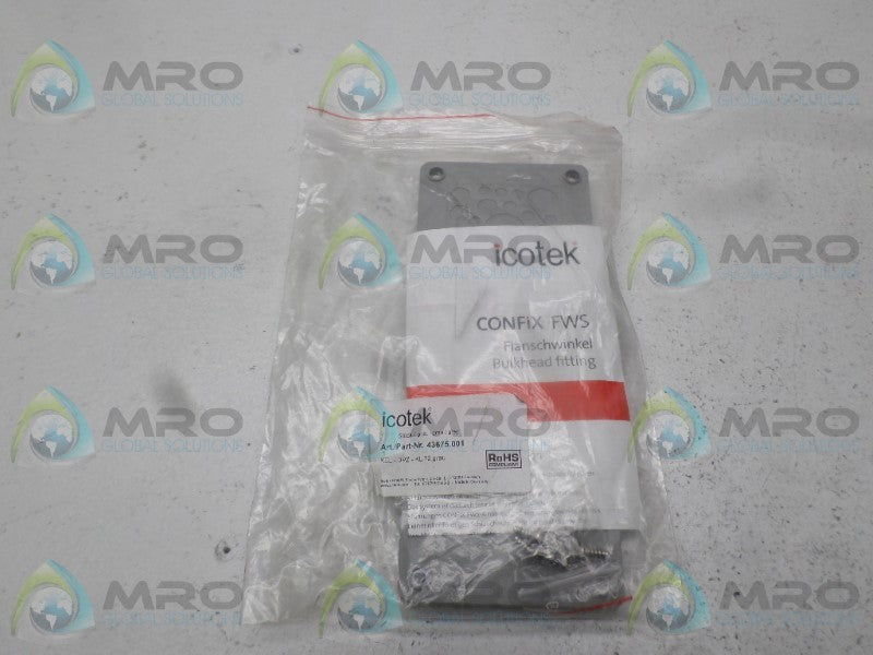 ICOTEK 43675.001 KEL-DPZ-KL72 CABLE ENTRY LATE *NEW IN FACTORY BAG*