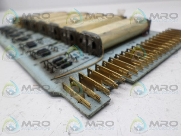 ADVANTAGE ELECTRONICS 35305034 RELAY BOARD  UNMP