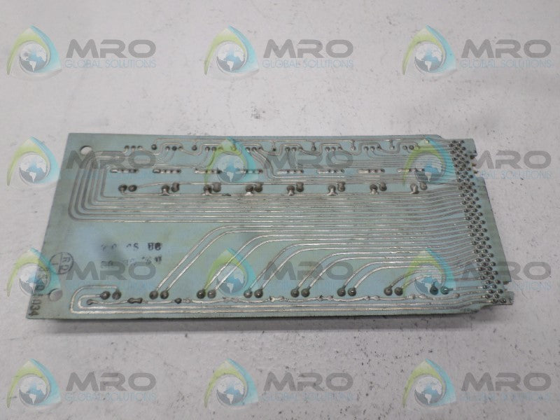 ADVANTAGE ELECTRONICS 35305034 RELAY BOARD  UNMP