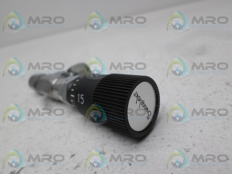 SWAGELOK B-SS3MM-A-VH-VI JW0853006 VALVE *NEW NO BOX*