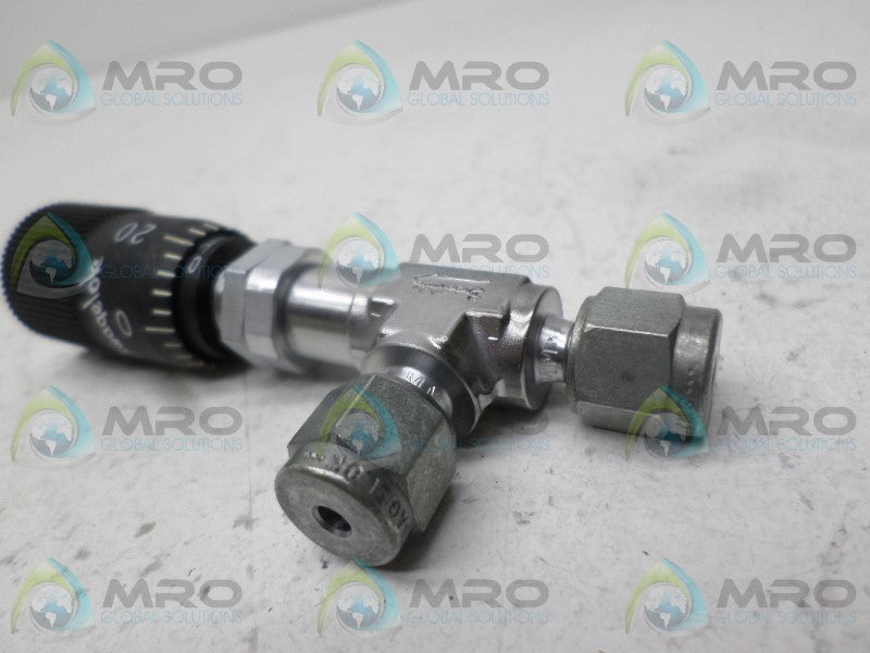 SWAGELOK B-SS3MM-A-VH-VI JW0853006 VALVE *NEW NO BOX*