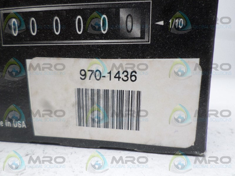 HOBBS 85097 970-1436 HOUR METER *NEW IN BOX*