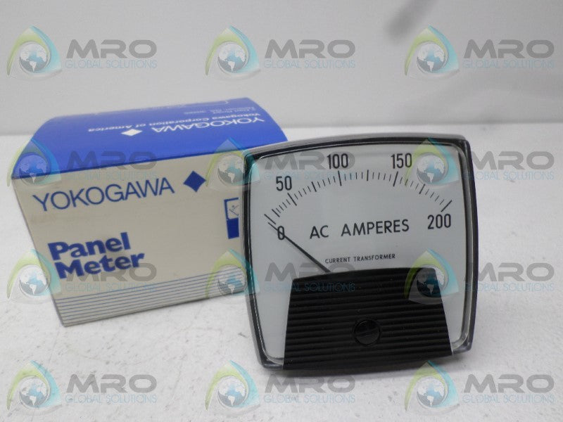 YOKOGAMA 250340LSRL7 PANEL METER 0-200A  NSMP