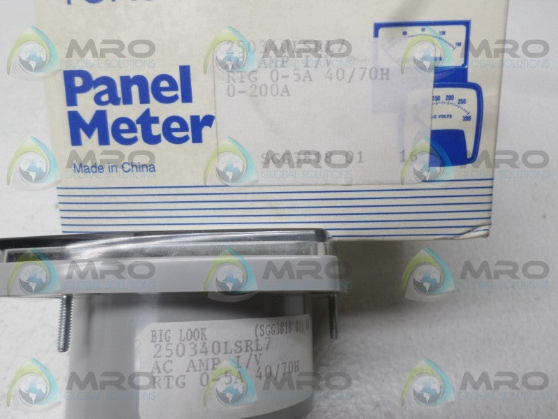 YOKOGAMA 250340LSRL7 PANEL METER 0-200A  NSMP