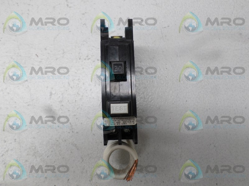 WESTINGHOUSE QCGF1020 CIRCUIT BREAKER 20A *NEW IN BOX*