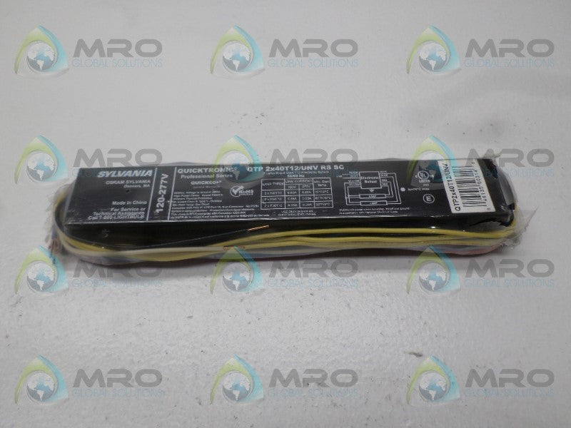 SYLVANIA QTP2X40T12/UNVRSSC NSMP