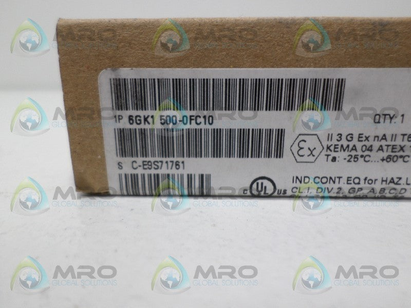 SIEMENS 6GK1500-0FC10 * FACTORY SEALED *