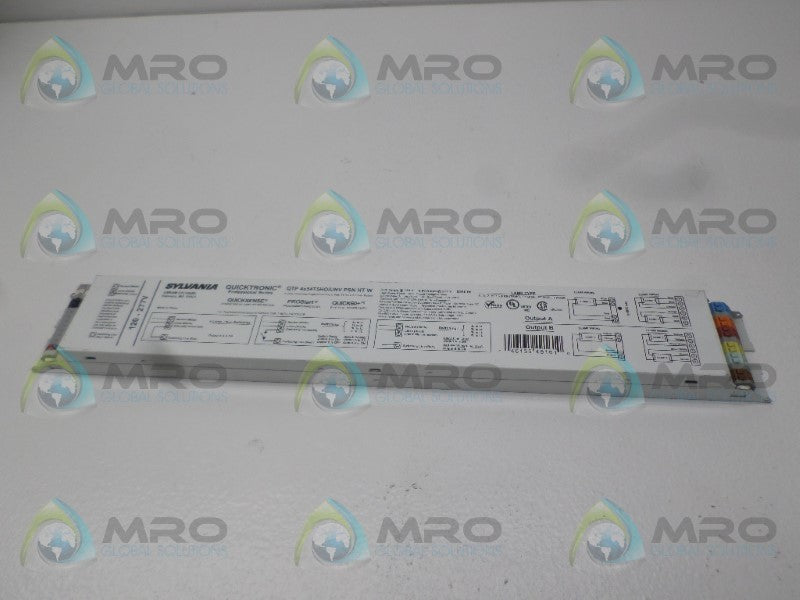 SYLVANIA QTP4X54T5HO/UNVPSNHTW BALLAST *NEW NO BOX*