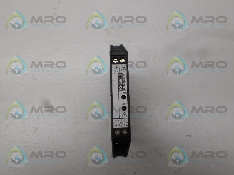 KNICK P27000F1 ISOLATION AMPLIFIER *NEW NO BOX*