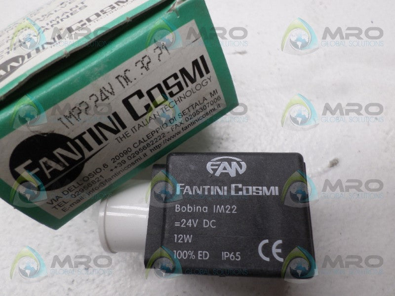 FANTINI COSMI IM22 SOLENOID COIL 24VDC *NEW IN BOX*