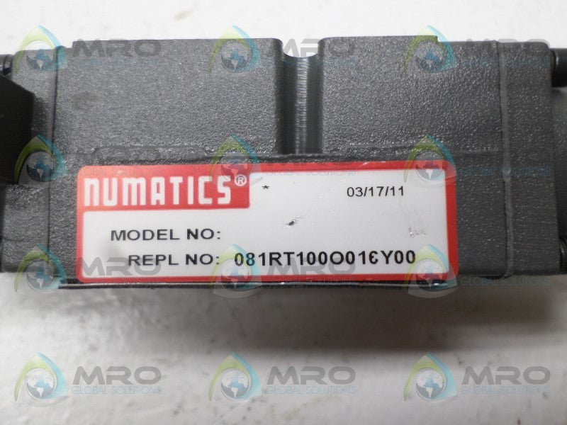 NUMATICS 081RT100O016Y00 SOLENOID VALVE  NSNP