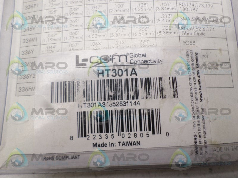 INDUSTRIAL MRO HT-336A RATCHET CRIMPING TOOL *NEW IN ORIGINAL PACKAGE*