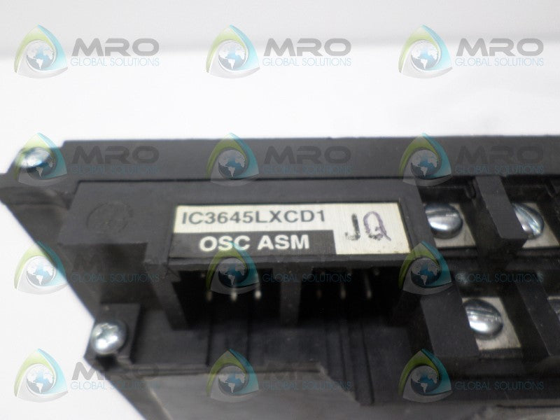 GENERAL ELECTRIC IC3645LXCD1JQ CONTROL CARD *USED*