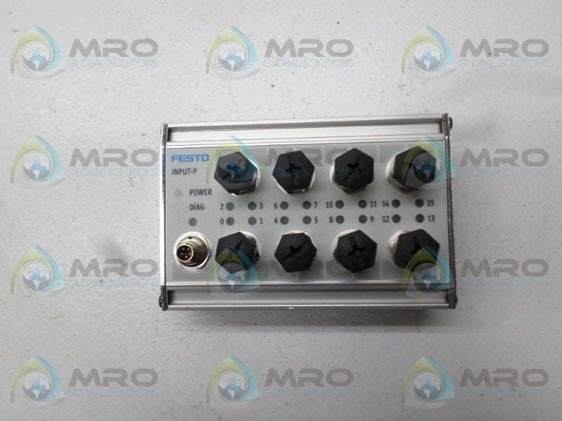 FESTO CP-E16-M12X2 INPUT MODULE *NEW NO BOX*
