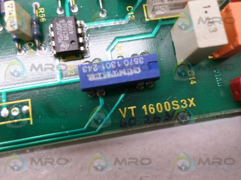 REXROTH VT1600S3X SERVO AMPLIFIER CARD *NEW NO BOX*