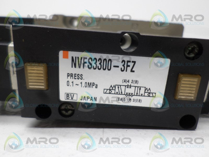 SMC NVFS3300-3FZ SOLENOID VALVE *NEW NO BOX*