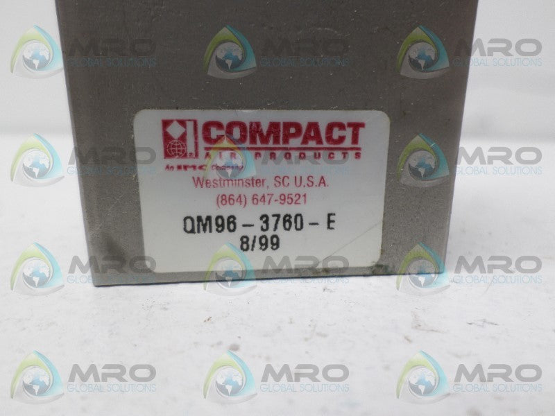 COMPACT QM96-3760-E PNEUMATIC MANIFOLD *NEW NO BOX*