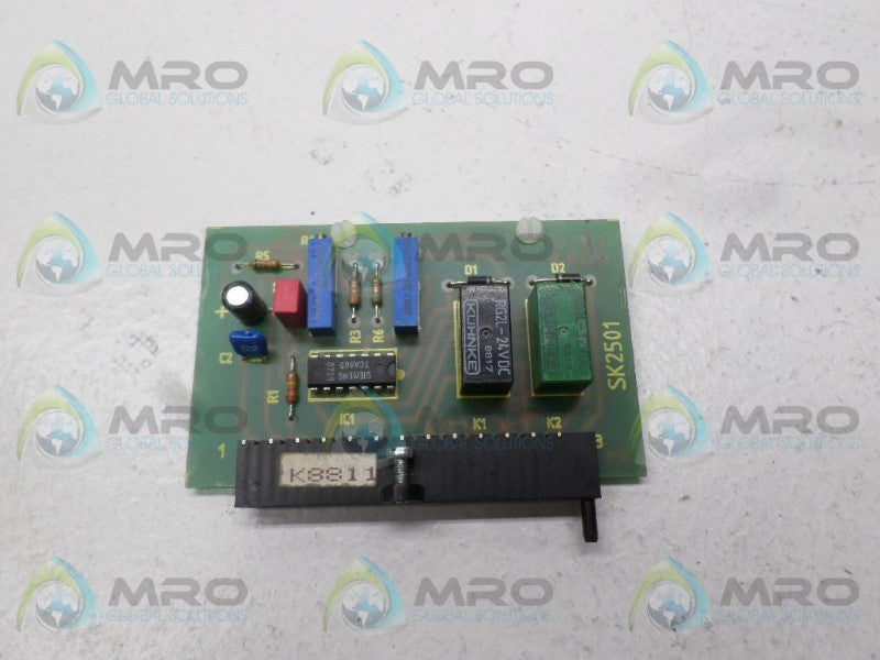 INDUSTRIAL MRO SK2501 CIRCUIT BOARD *NEW NO BOX*