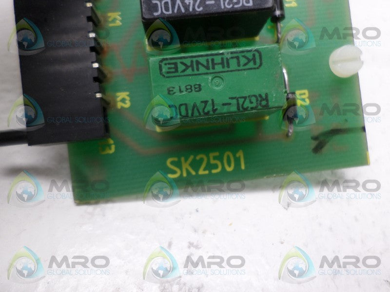 INDUSTRIAL MRO SK2501 CIRCUIT BOARD *NEW NO BOX*