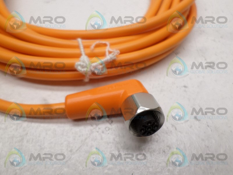 IFM EFECTOR EVT013 CABLE CONNECTOR *NEW NO BOX*