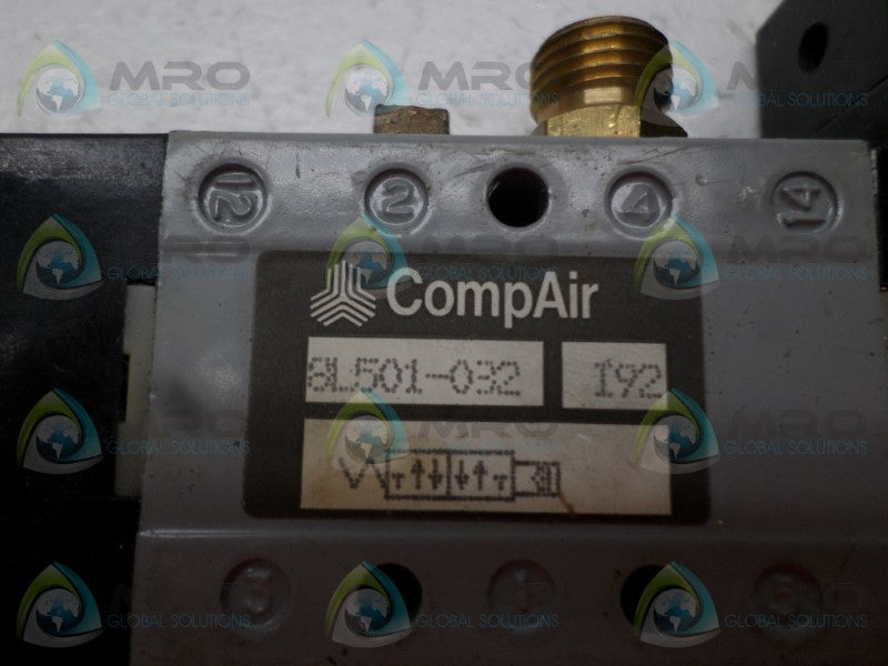 COMPARE 8L501-032 SOLENOID VALVE *USED*