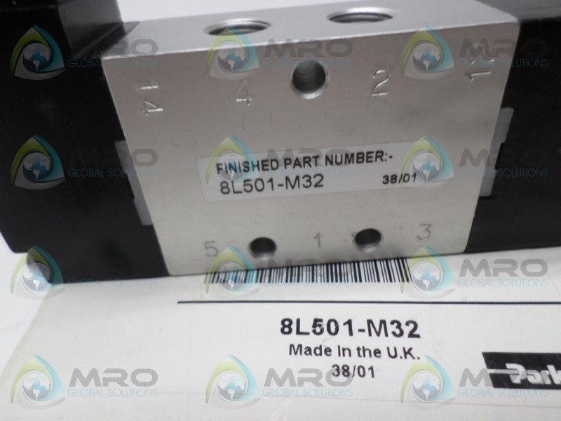 PARKER 8L501-M32 SOLENOID VALVE *NEW IN BOX*