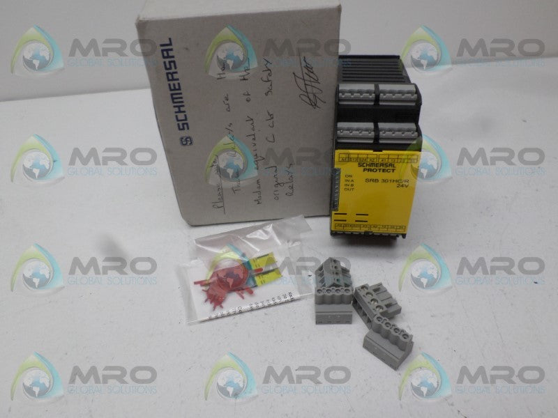 SCHMERSAL SRB301HC/R-24V 1193476 SAFETY CONTROLLER *NEW IN BOX*