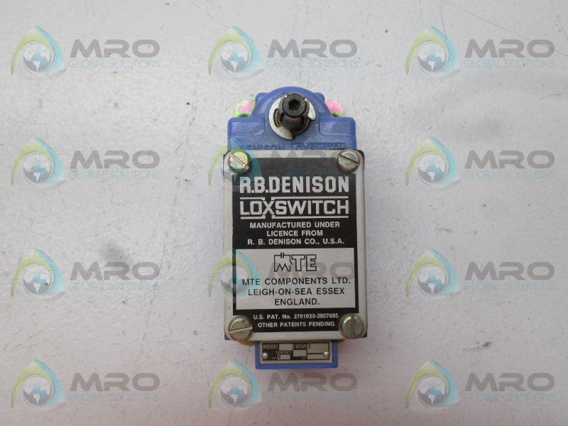 DENISON L100WS LOX SWITCH *NEW NO BOX*