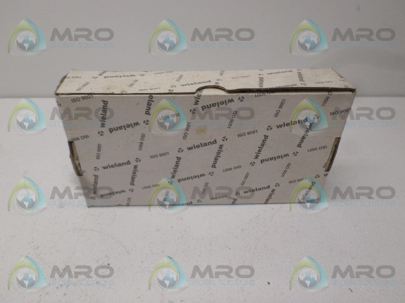 WIELAND WK4/U 57.504.0053.0 TERMINAL BLOCK (PKG OF 100) *FACTORY SEALED*