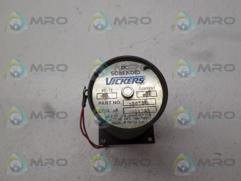 VICKERS 324739 SOLENOID VALVE  NSNP