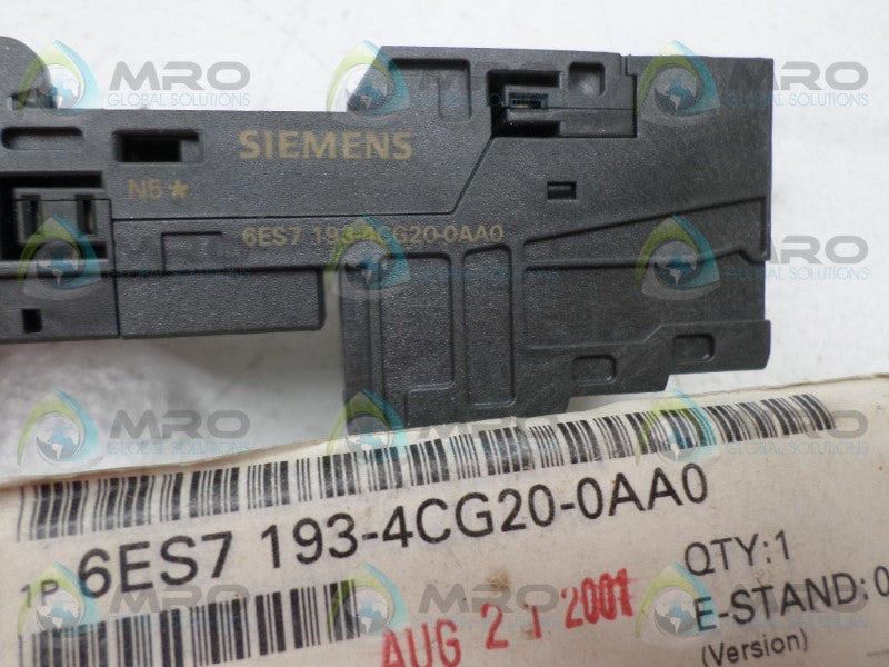 SIEMENS SIMATIC 6ES7193-4CG20-0AA0 TERMINAL BLOCK *NEW IN BOX*