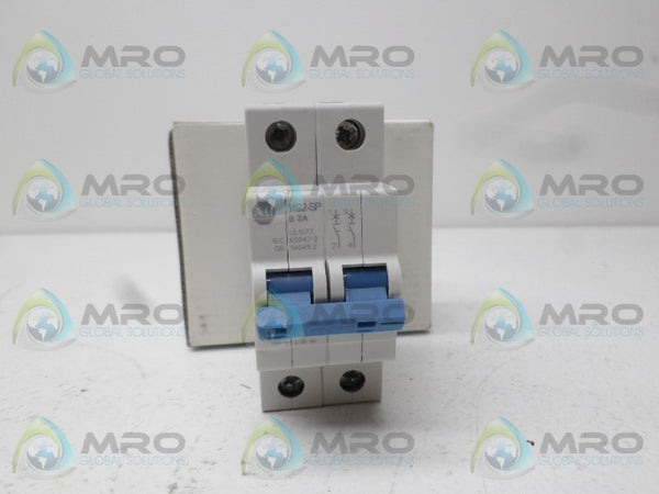 ALLEN BRADLEY 1492-SPM2B030 SER. D CIRCUIT BREAKER 3A  NSMP