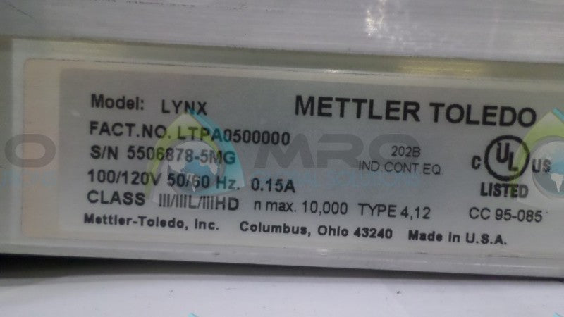 METTLER TOLEDO LYNX DIGITAL SCALE CONTROLLER *USED*