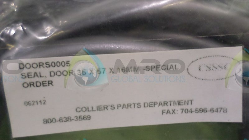 COLLIERS DOORS0005 DOOR SEAL *NEW IN BAG*