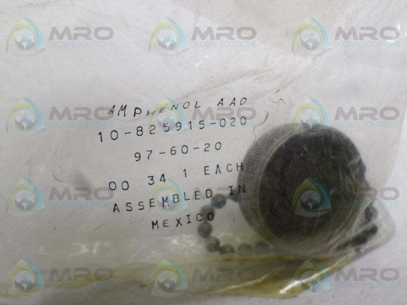 AMPHENOL 10-825915-020 CAP * NEW IN FACTORY BAG *