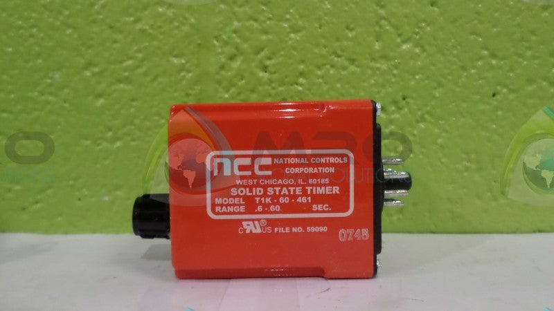 NCC T1K-60-461 SOLID STATE TIMER *NEW IN BOX*
