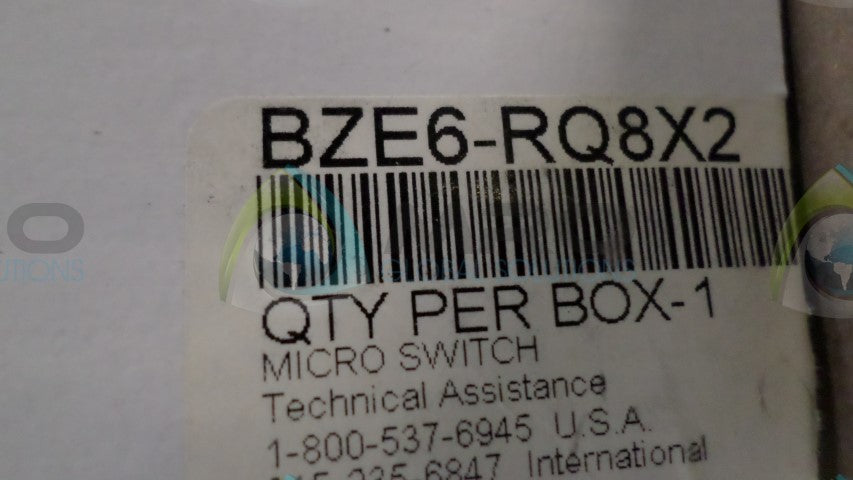 HONEYWELL BZE6-RQ8X2 MICROSWITCH *NEW IN BOX*