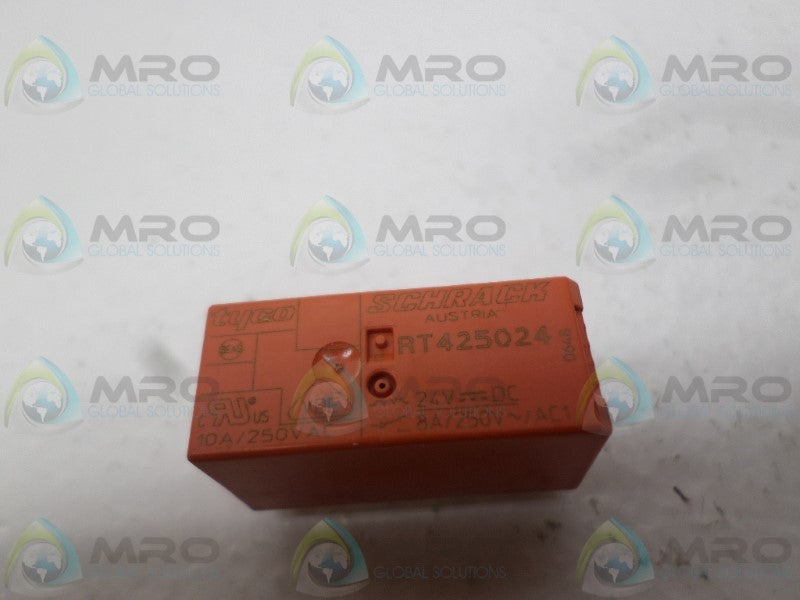 SCHRACK RT425024 RELAY 24VDC *NEW NO BOX*