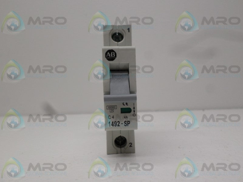 ALLEN BRADLEY 1492-SP1C040 SER. C CIRCUIT BREAKER 4A *NEW NO BOX*