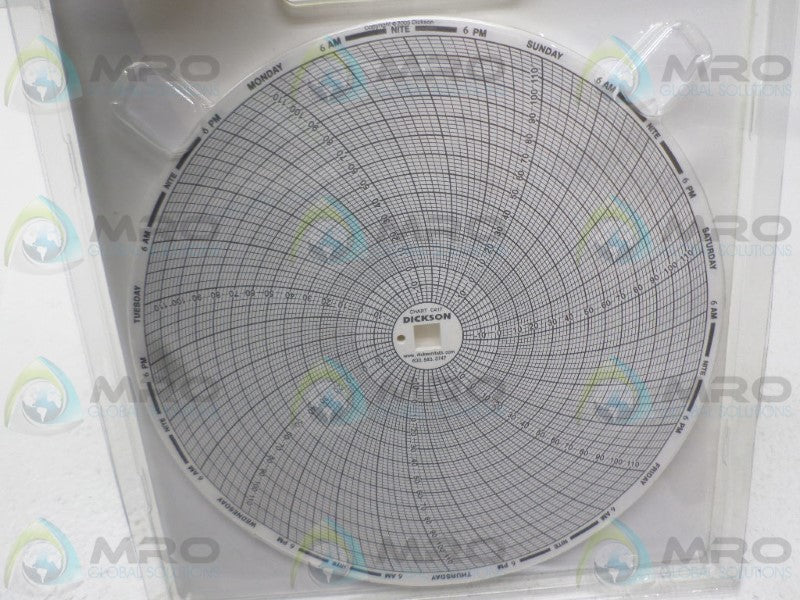 DICKSON C417 CHARTS 8" * NEW IN ORIGINAL PACKAGE *