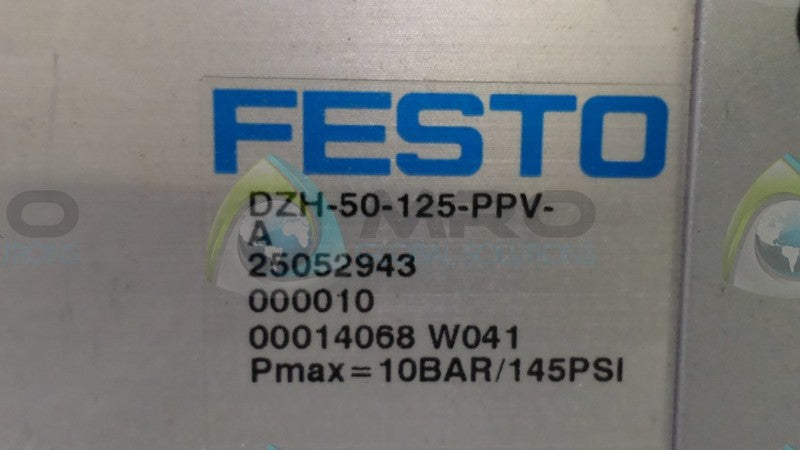 FESTO DZH-50-125-PPV-A CYLINDER *NEW NO BOX*