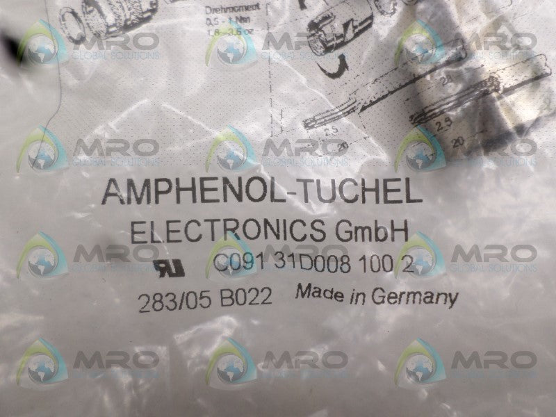 AMPHENOL C09131D0081002 CONNECTOR * NEW IN FACTORY BAG *