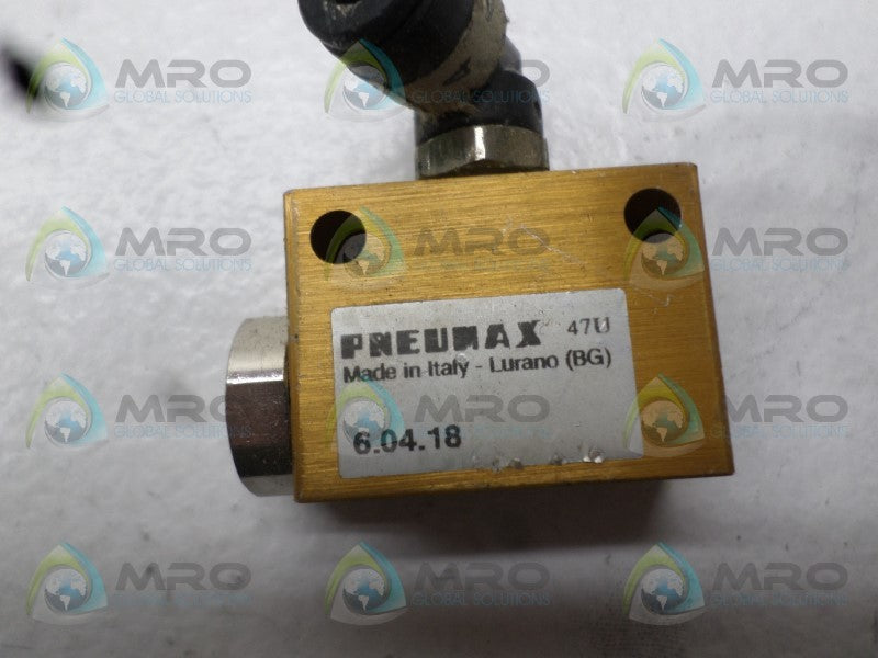PNEUMAX 6.04.18 SHUTTLE VALVE  UNMP