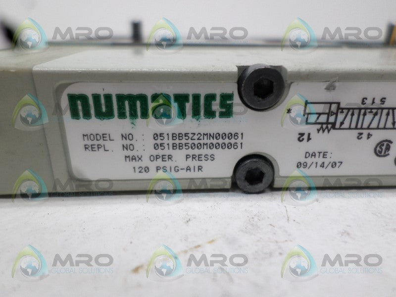 NUMAITCS 051BB5Z2MN00061 SOLENOID VALVE  NSNP