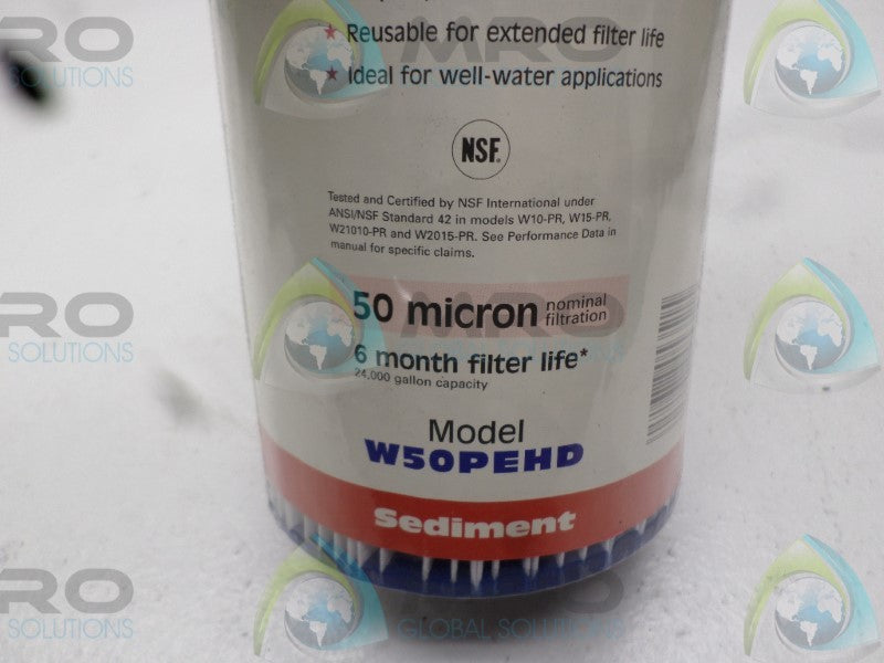 AMERICAN PLUMBER W50PEHD FILTER * NEW IN ORIGINAL PACKAGE *