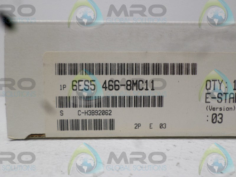 SIEMENS SIMATIC S5 6ES5466-8MC11 INPUT MODULE * FACTORY SEALED *