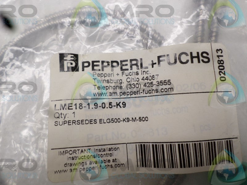 PEPPERL+FUCHS LME18-1.9-0.5-K9 PHOTO AUTOMATION * NEW IN FACTORY BAG *